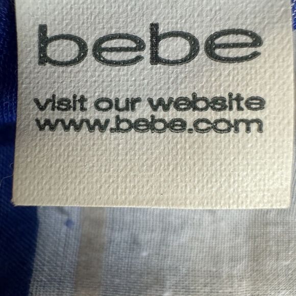 Bebe One Size Multicolor Striped Women's Wrap Sheet - Picture 8 of 11